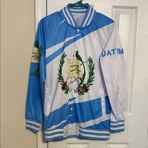 Blue and White Guatemala Jacket